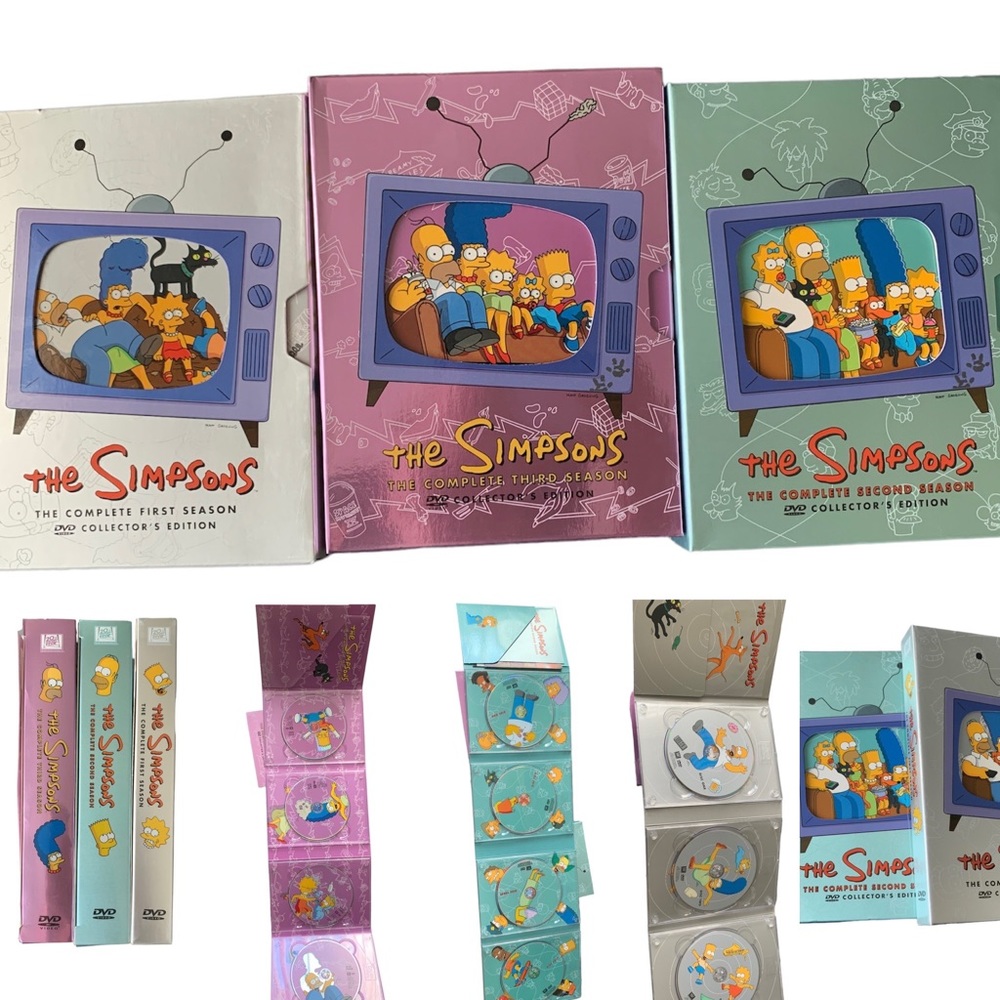 The Simpsons Complete Seasons 1-3 Collectors Edition